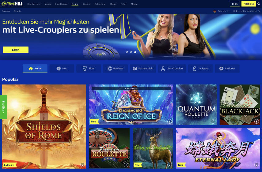 William Hill Casino Bonus Ohne Einzahlung William Hill Casino Bonus Ohne Einzahlung