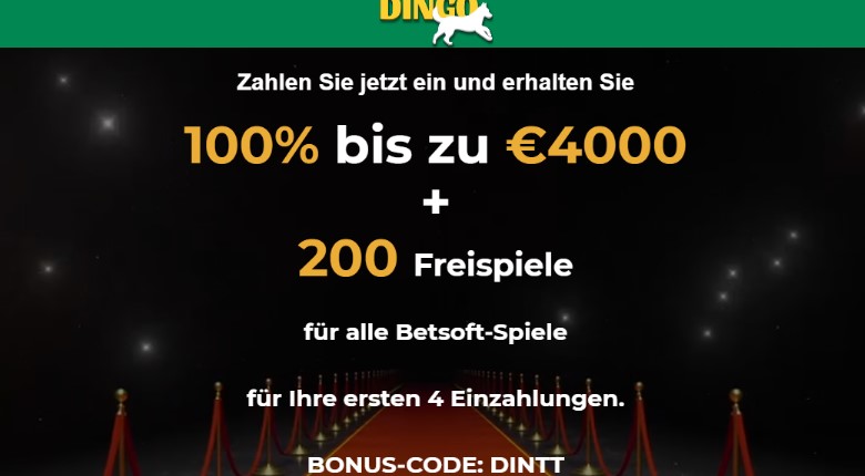 Dingo Casino Bonus
