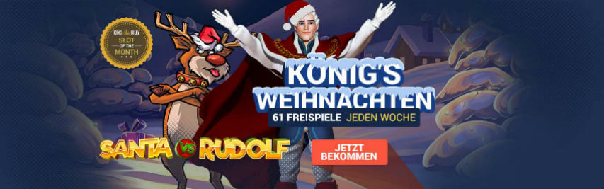 King Billy Casino Christmas Aktionen