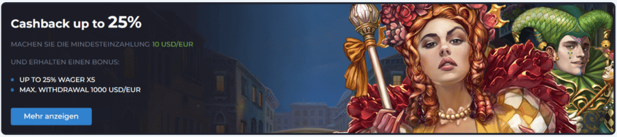 Ampm Casino Cashback Bonus