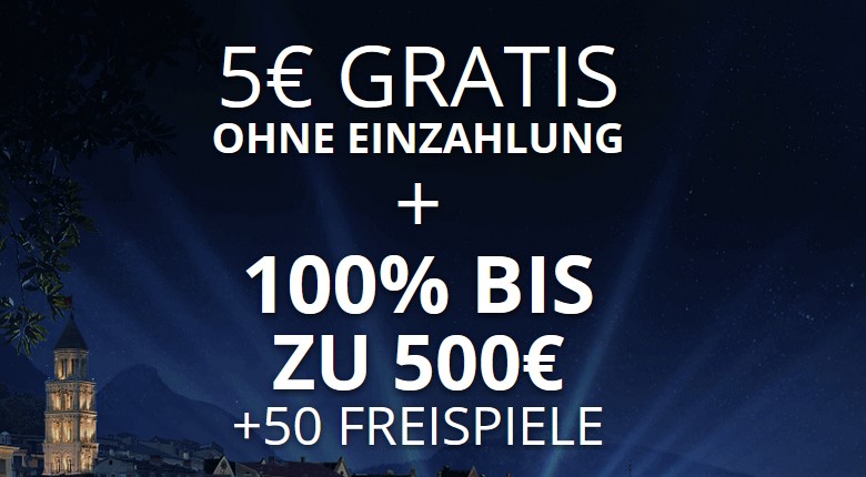 bCasino – 5€ Anmeldebonus sofort