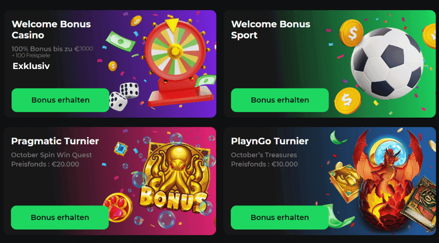 Betify Casino Bonus