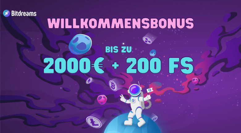 Bitdreams Casino Erfahrungen – 2000 Euro + 200 Freispiele