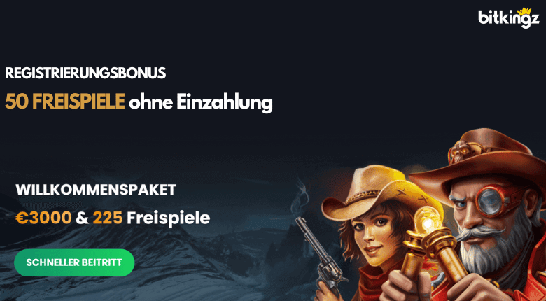 Bitkingz Casino No Deposit Bonus