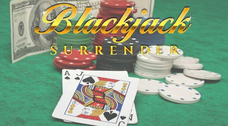 Blackjack Surrender im Online Casino spielen