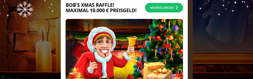 Bob Casino Christmas Aktionen