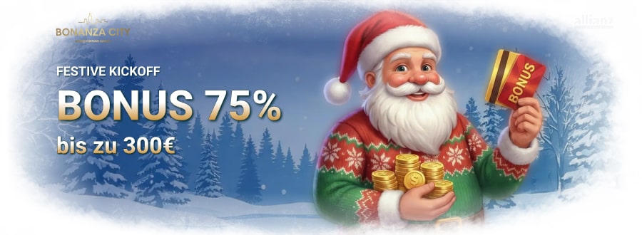 Bonanza City Casino Weihnachtsangebot