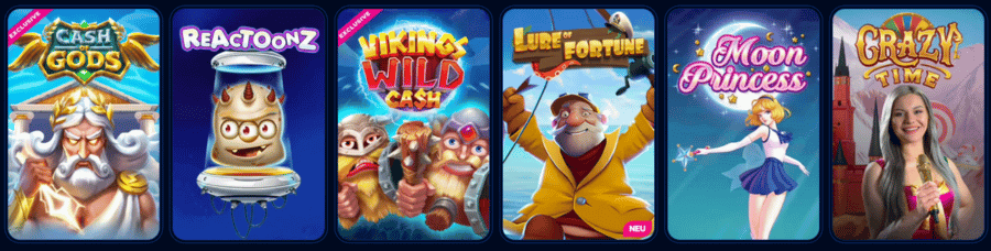 Boomerang Bet Casino Spiele