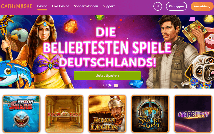 Cashimashi Freispiele