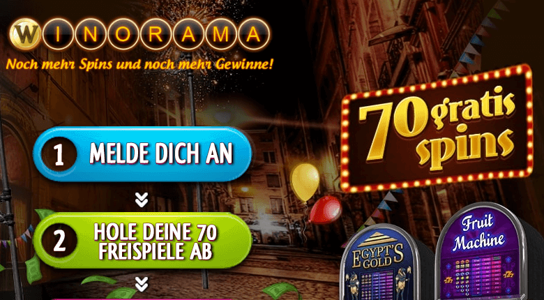 Winorama Salle de jeu 7 no winorama mon compte deposit 70 free spins, 200 prime