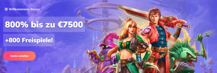 CasiWave Casino Willkommensbonus