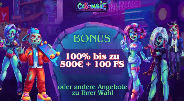 Casombie Casino Bonus Code
