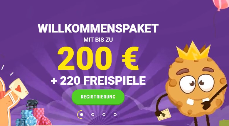 Cookie Casino Bonus Code