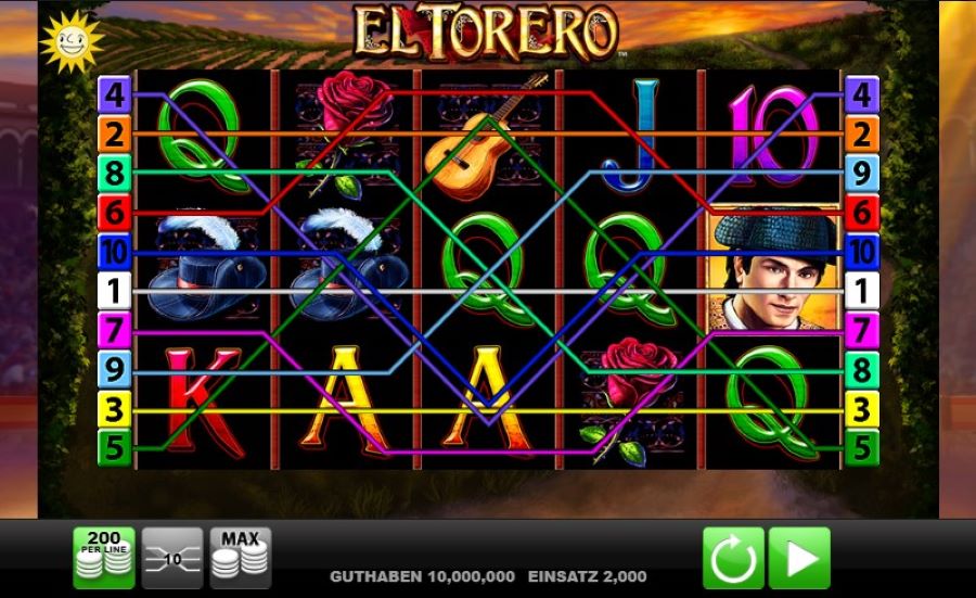 El Torero Spielautomat