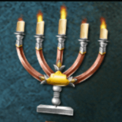 Ghost Slider Symbolen Kerzenleuchter