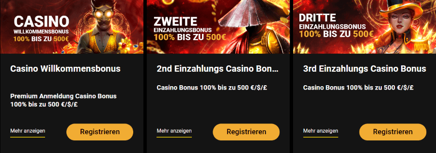 Goldenbet Casino Willkommensbonus