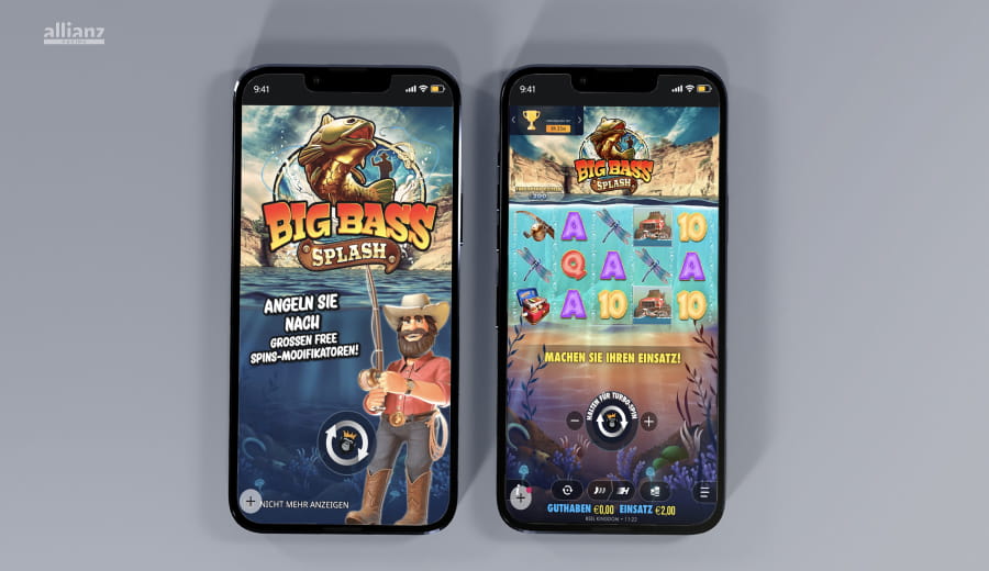 Spielautomat Big Bass Splash