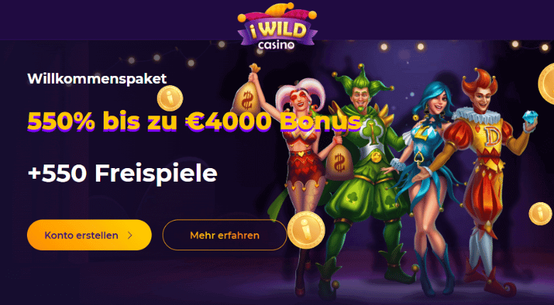 iWild Casino Bonus