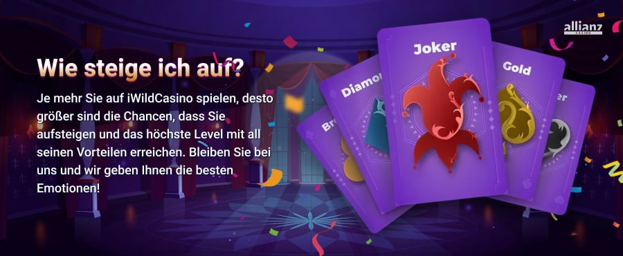 iWild Casino VIP-club