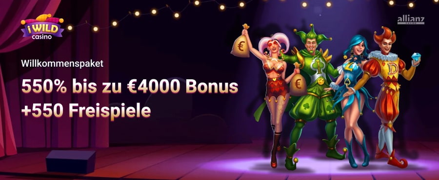 iWild-Casino Willkommensbonus