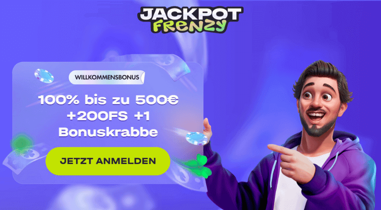 Jackpot Frenzy Casino Bonus
