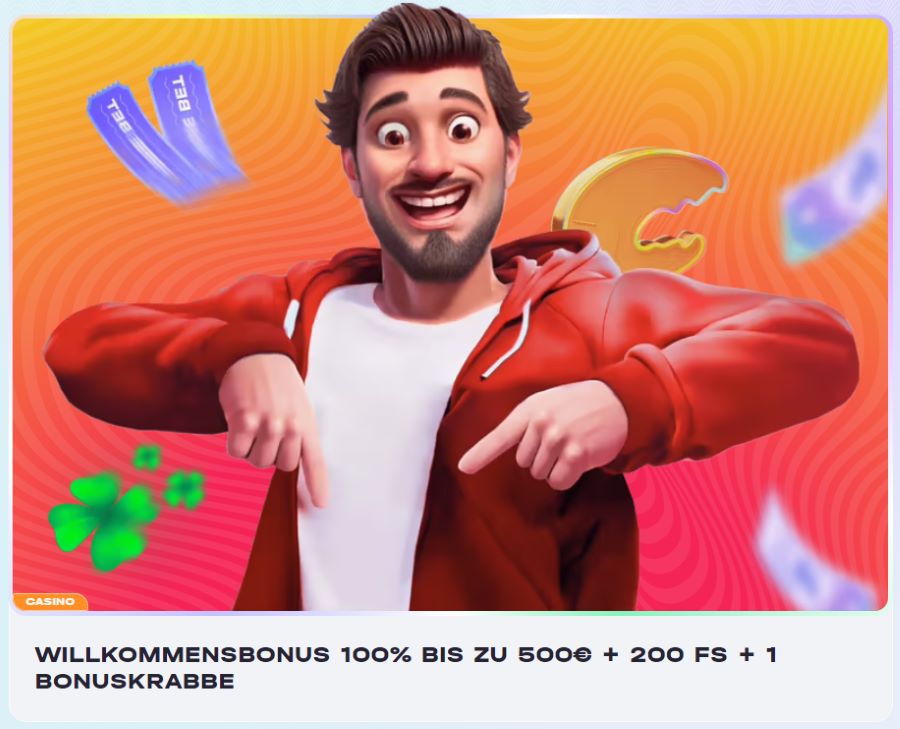 Jackpot Frenzy Casino Willkommensbonus