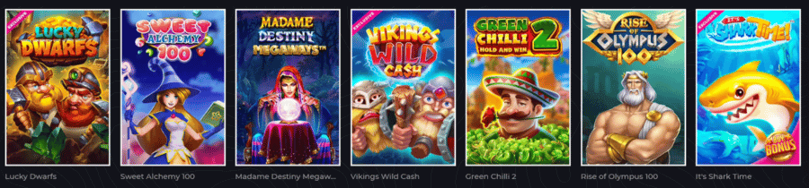 Lunubet Casino Spiele