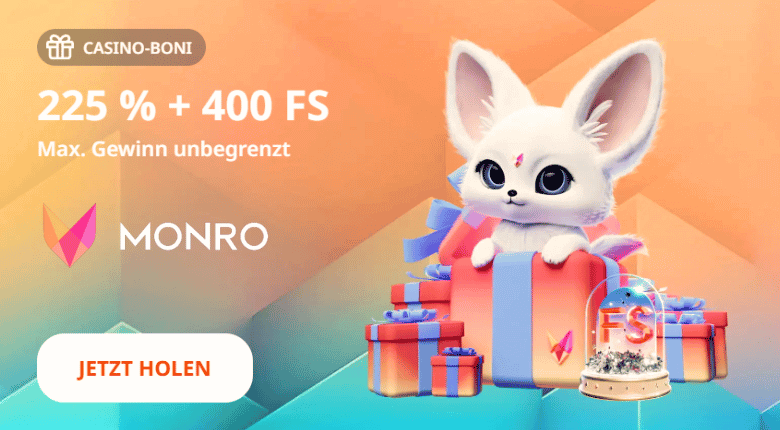 Monro Casino No Deposit Bonus