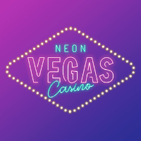 neon vegas casino logo
