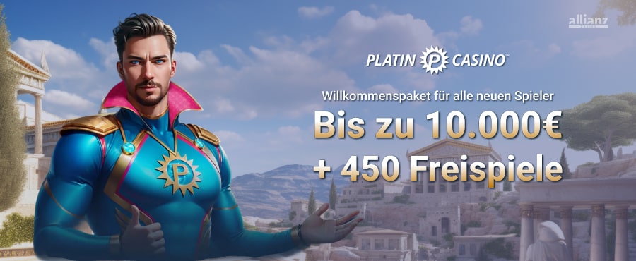 Platincasino Willkommensbonus