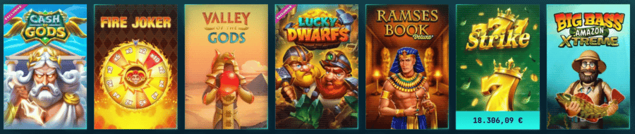 PowerUp Casino Spiele