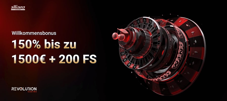 Revolution Casino Willkommensbonus