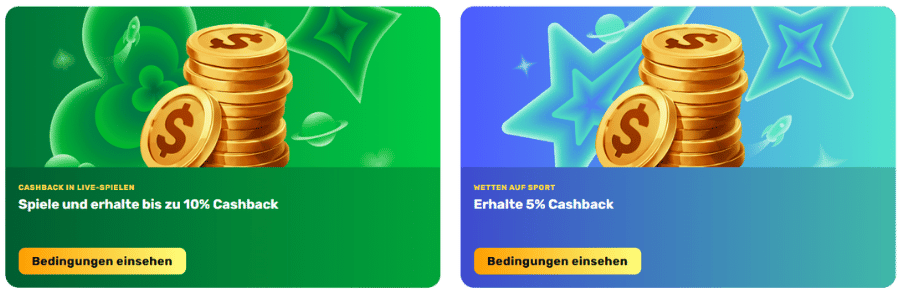 RocketPlay Casino Cashback