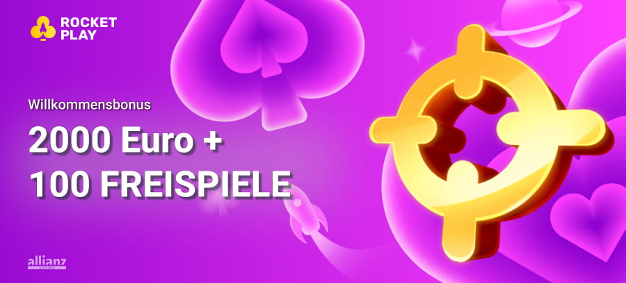 Willkommensangebot mit Bonusgeld und Freispielen
