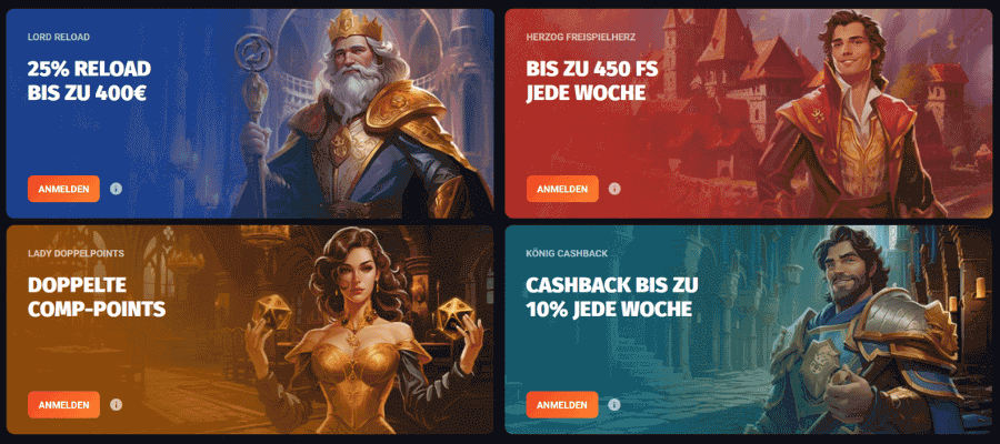 SlotLords Casino Boni