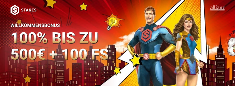 Stakes Casino Promo mit Freispielen für Neukunden