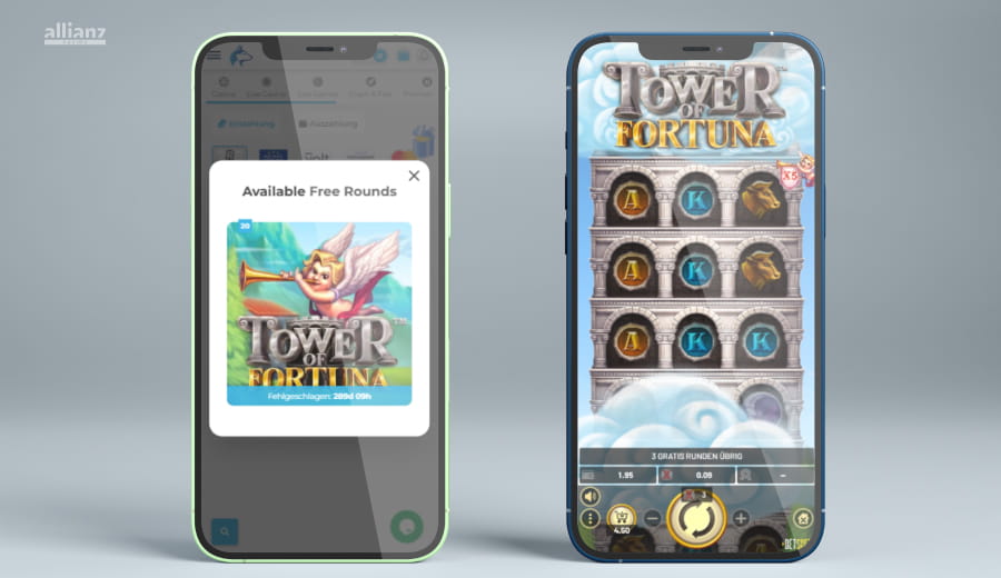 Tower of Fortuna Spielprozess