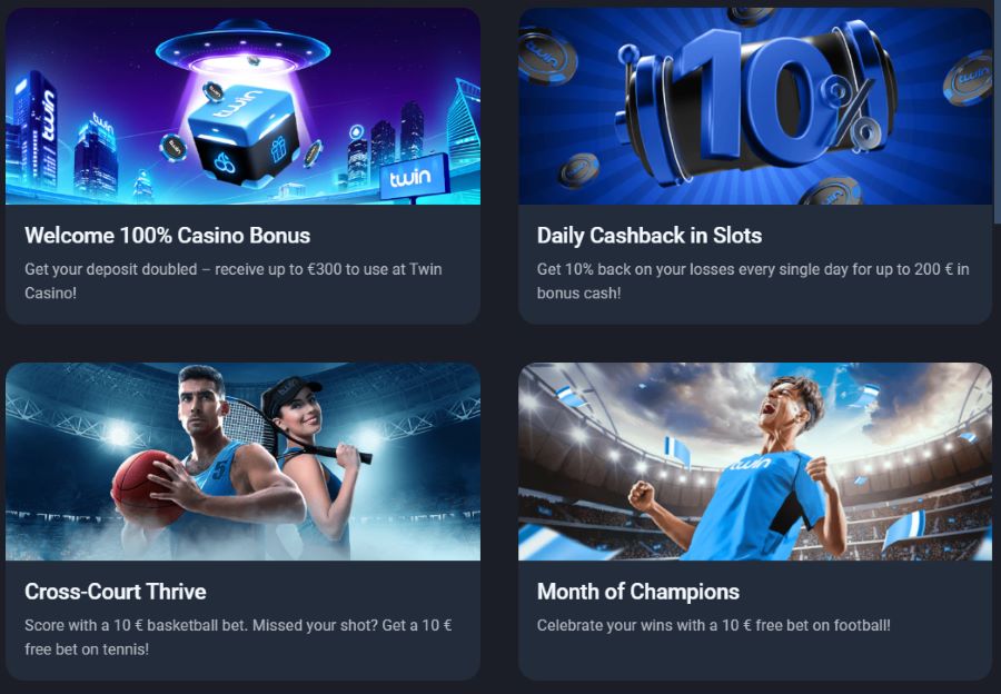 Twin Casino Bonus