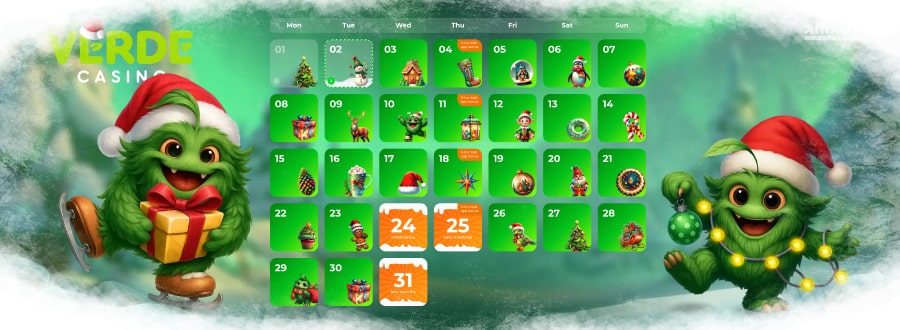 Verde Casino Weihnachtsangebot