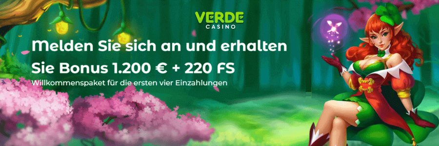 Verde Casino Willkommensbonus