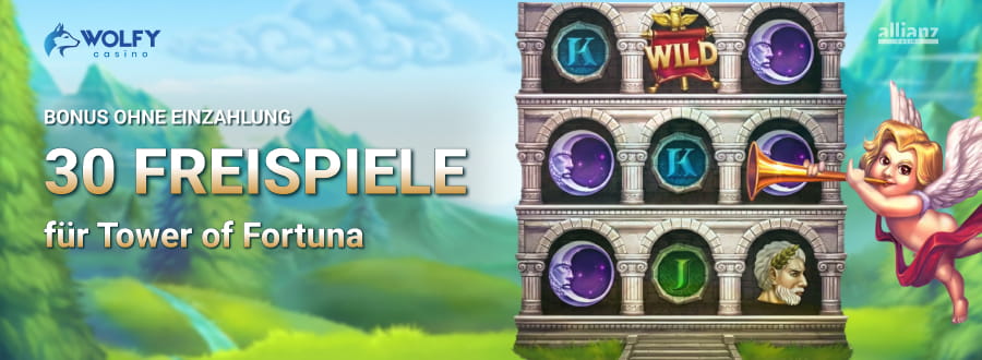 Wolfy Casino 30 Freispiele ohne Einzahlung