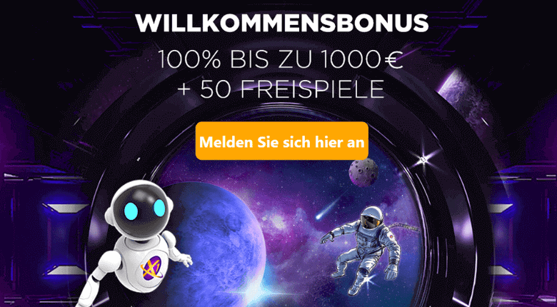 X1Casino Bonus – 100% bis zu 1000 Euro + 50 FS