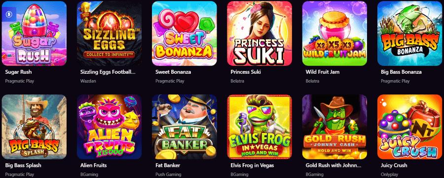 Zoome Casino Spielautomaten